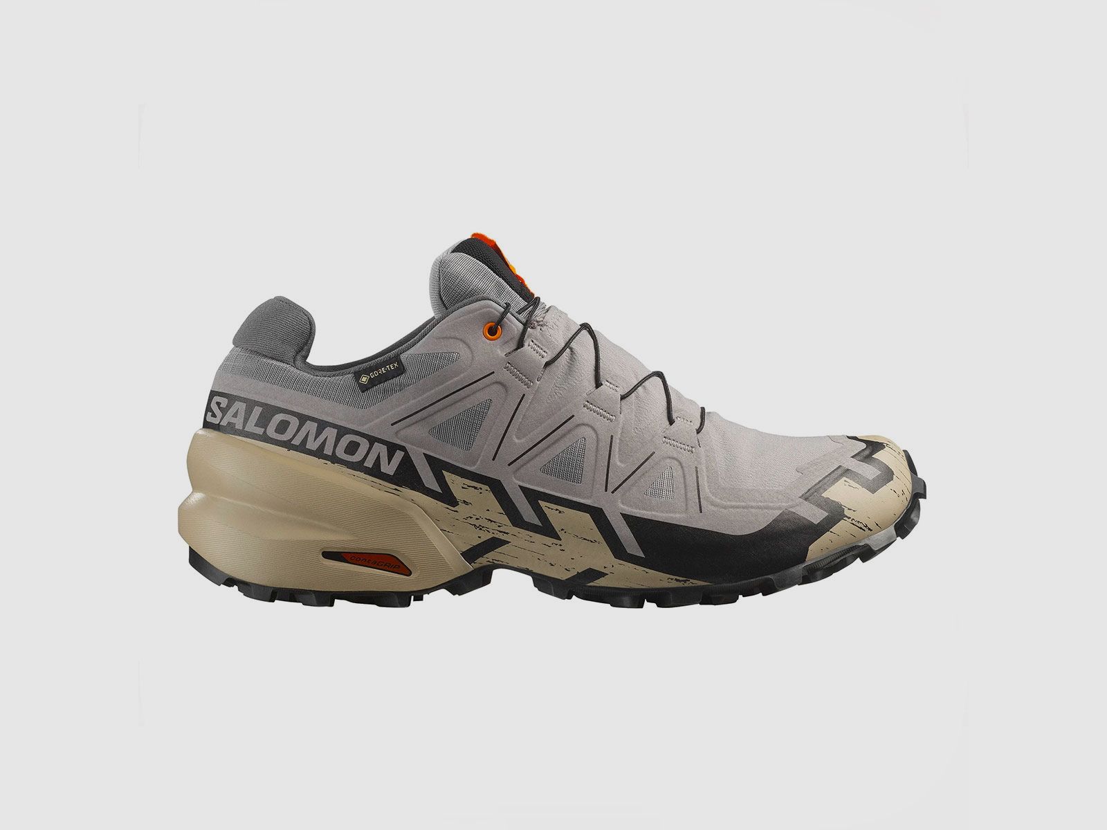 SALOMON – HEREN – SPEEDCROSS 6 GTX Gull / White Pepper / Black, afbeelding 1 van 7