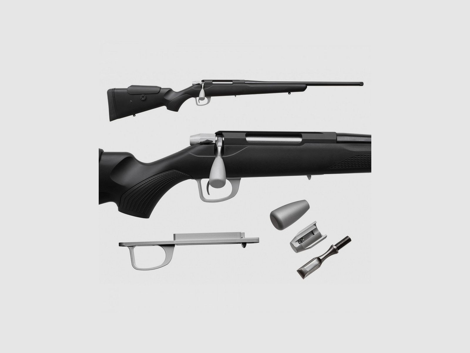 ATLASWORXS TIKKA T3/T3X DRESS UP KIT SILBER, Bild 6 von 6