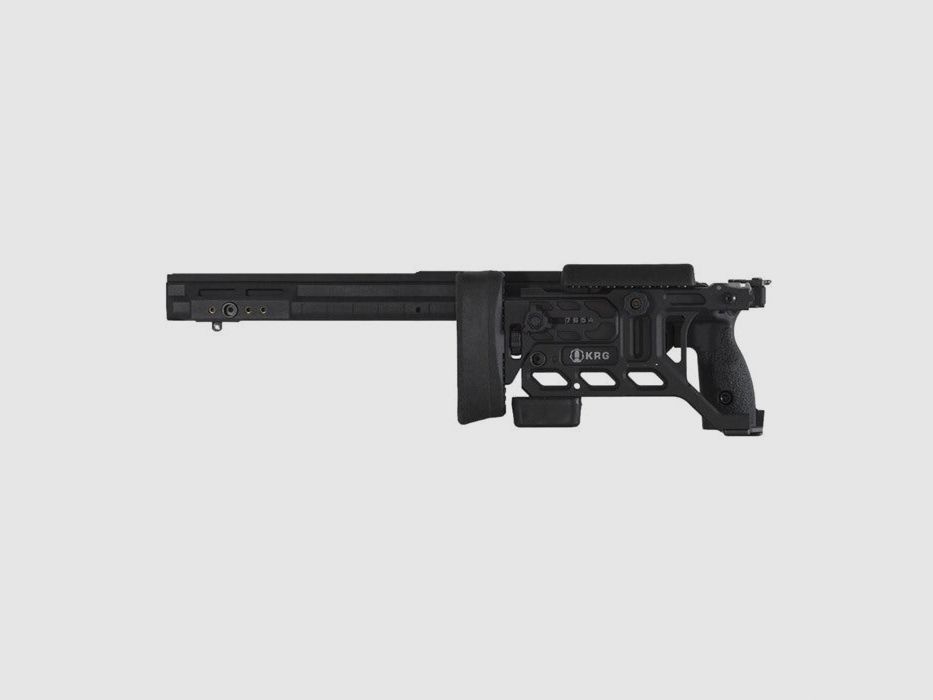 Kinetic Research Group Tikka T3X Châssis avec Crosse Pliable, Noir