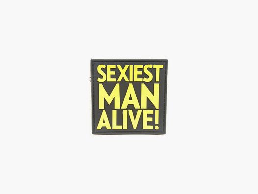 "HOMME LE PLUS SEXY DU MONDE"-Patch