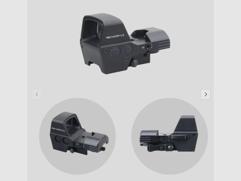 Vector Optics SCRD-48 Omega 1x23x35 Multi Reticle Leuchtpunktvisier