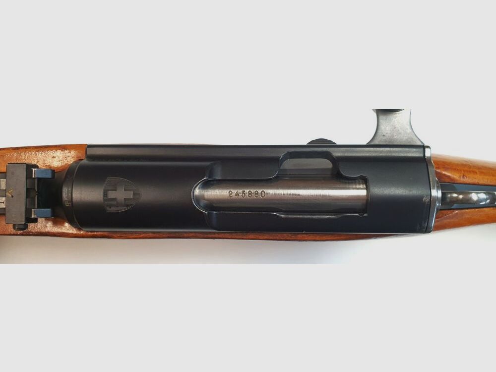 Waffenfabrik Bern Carabine à Verrou Suisse Schmidt Rubin K31 Calibre 7,5x55 suisse numéros correspondants + Canon Hämmerli Match