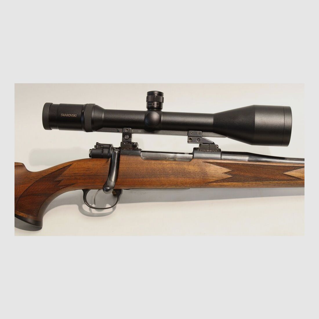 Mauser 98 with 2.5-10x56 Swarovski Habicht LA 4i
