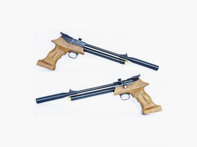 Pistolet PCP Artemis/Zasdar PP800 à tir multiple avec modérateur de son et régulateur cal. 5,5 mm plombs