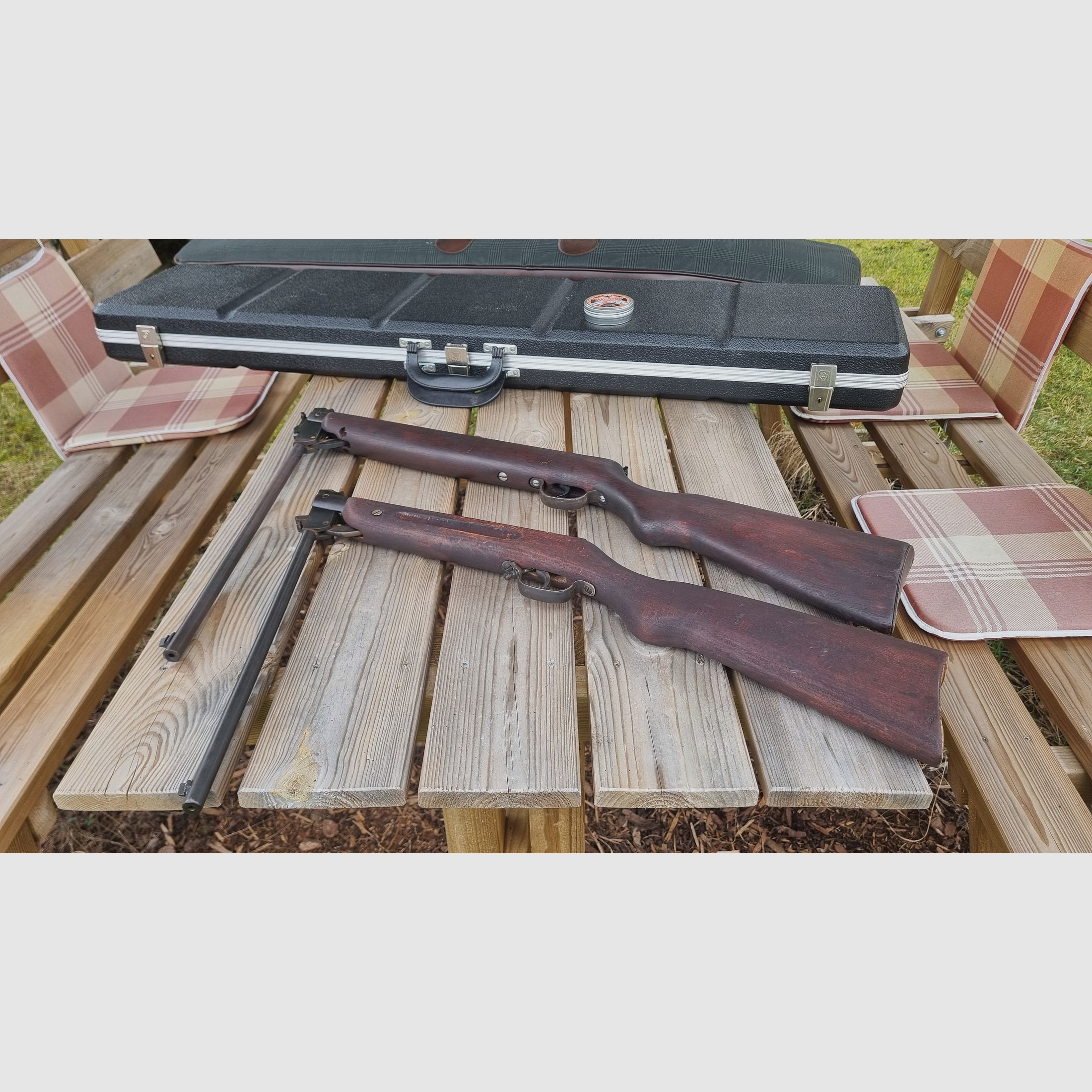 Haenel Suhl - Luftgewehr Doppelpack Kal. 45 mm - inklusive Zubehör