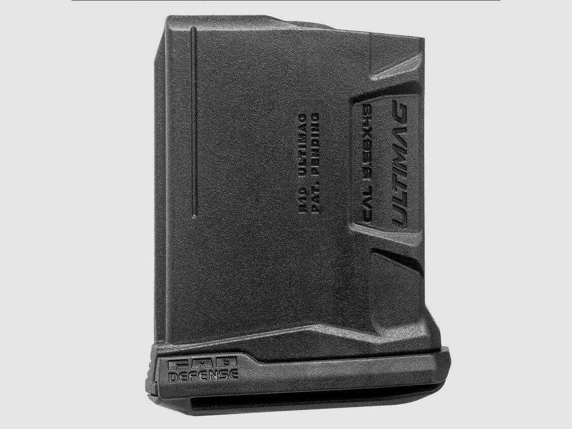 FAB Defense M16 / M4 / AR15 / 10 colpi 5.56 x 45 mm / .223 REM Caricatore in polimero