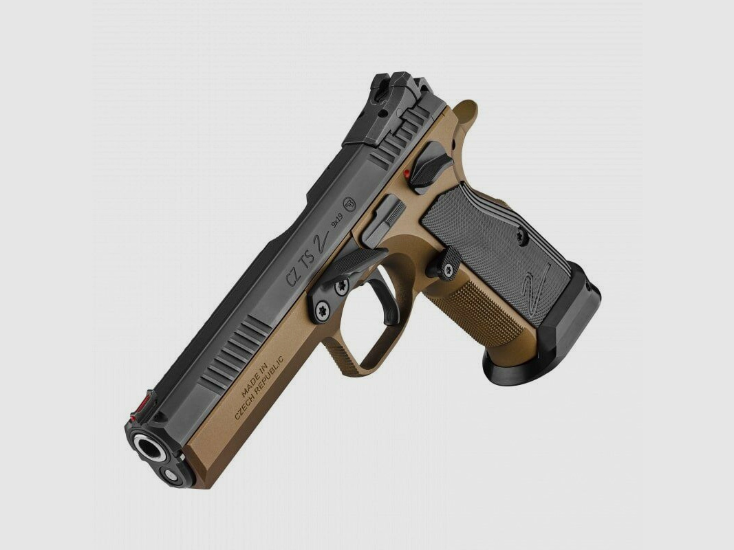CZ TS 2 SA Deep Bronze​ 9mmLuger Pistole