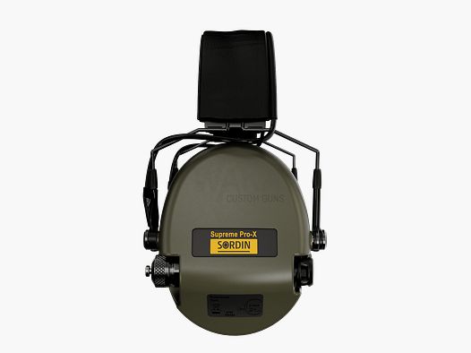 Sordin Supreme Pro-X negro/verde
