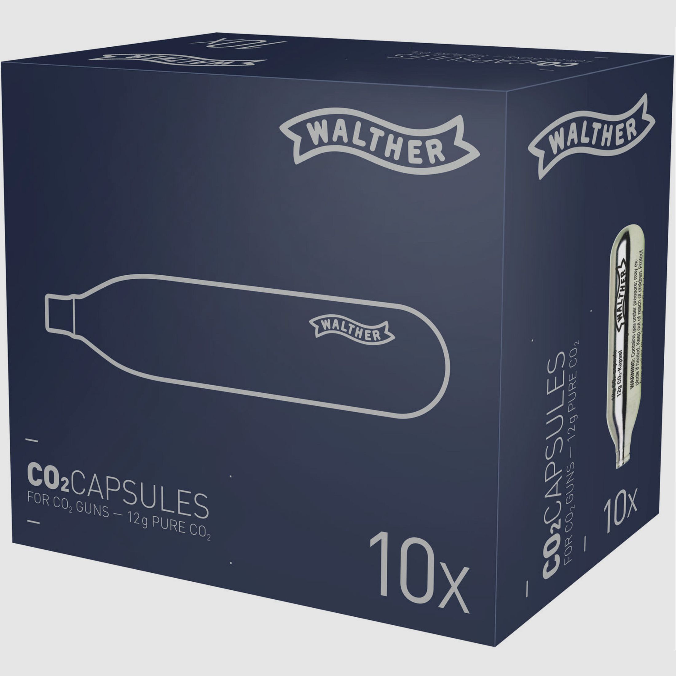 Umarex 4.1682-1 Walther 12g CO2 Kapseln 10 St.