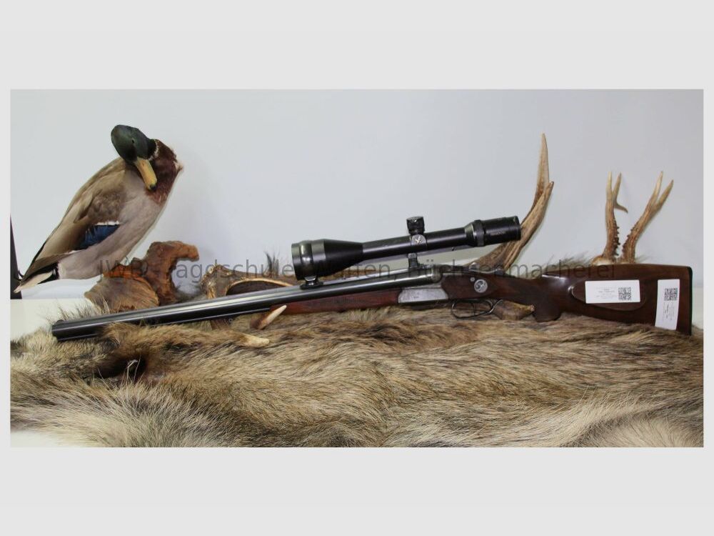 Simson Drilling mit Swarovski Habicht 2,5 - 10 x 56 LA 7x65R;12/70