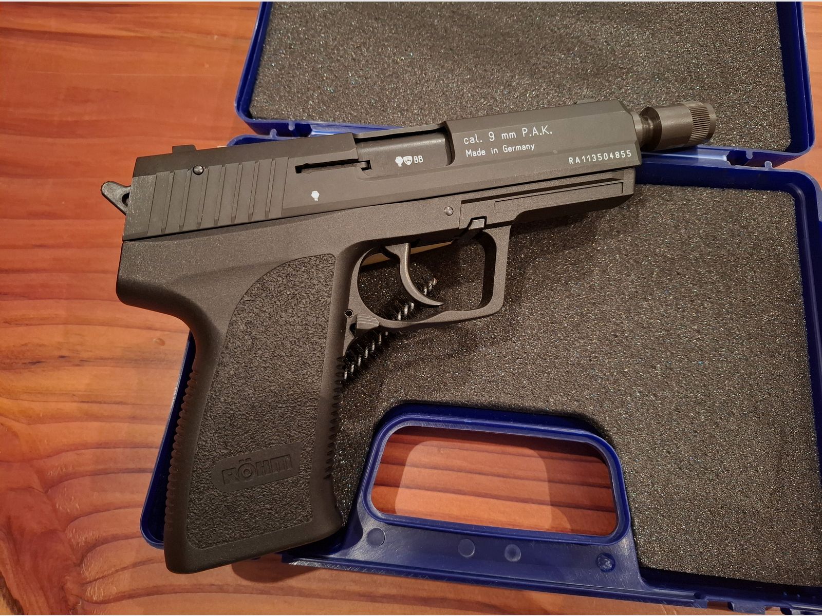 Gaspistole Signalpistole Röhm RG96 9mm PAK neuwertig