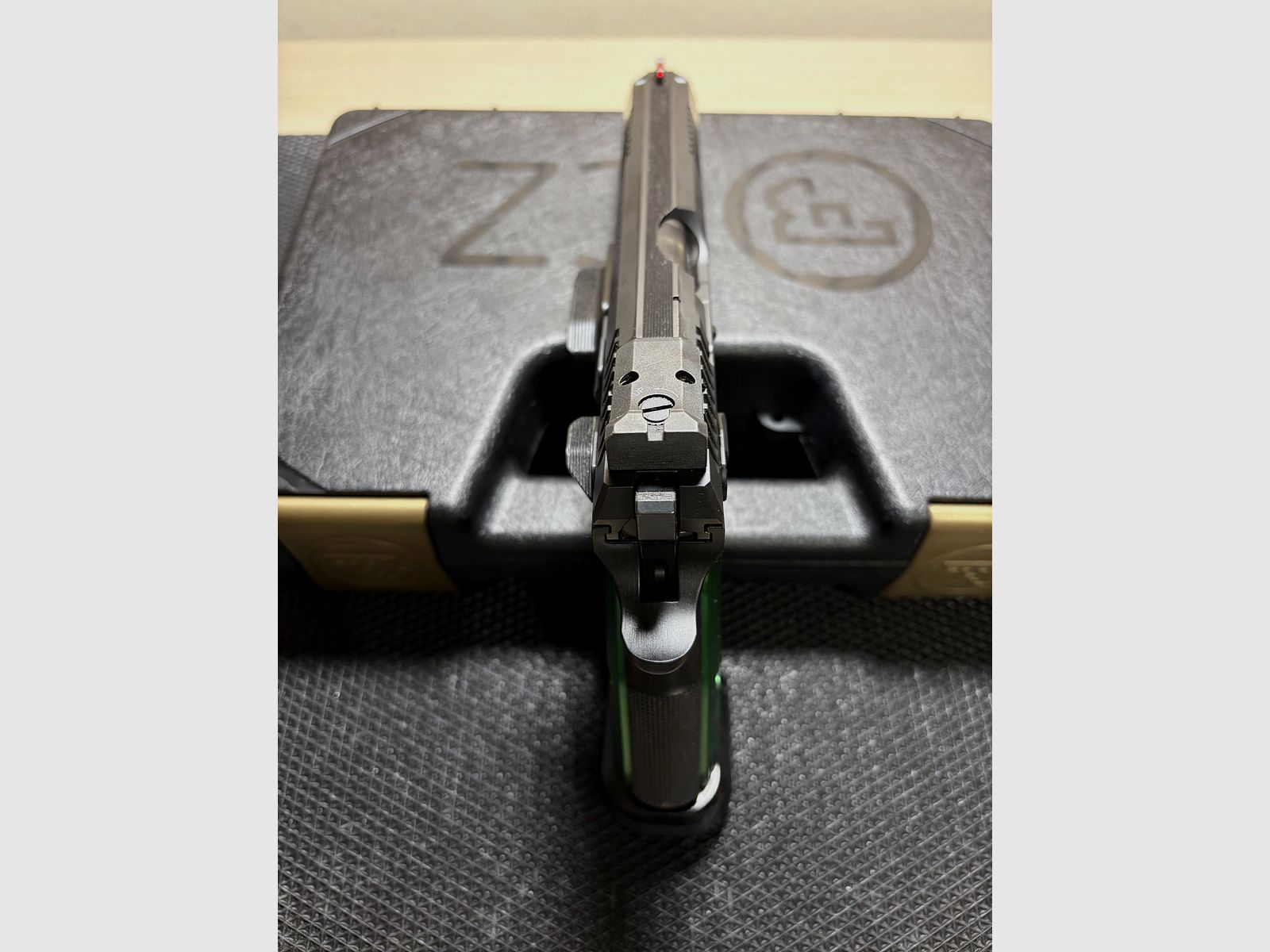 CZ 75 Tactical Sports II — Racing Green — Very good condition — 4 magazines + bag & spring set