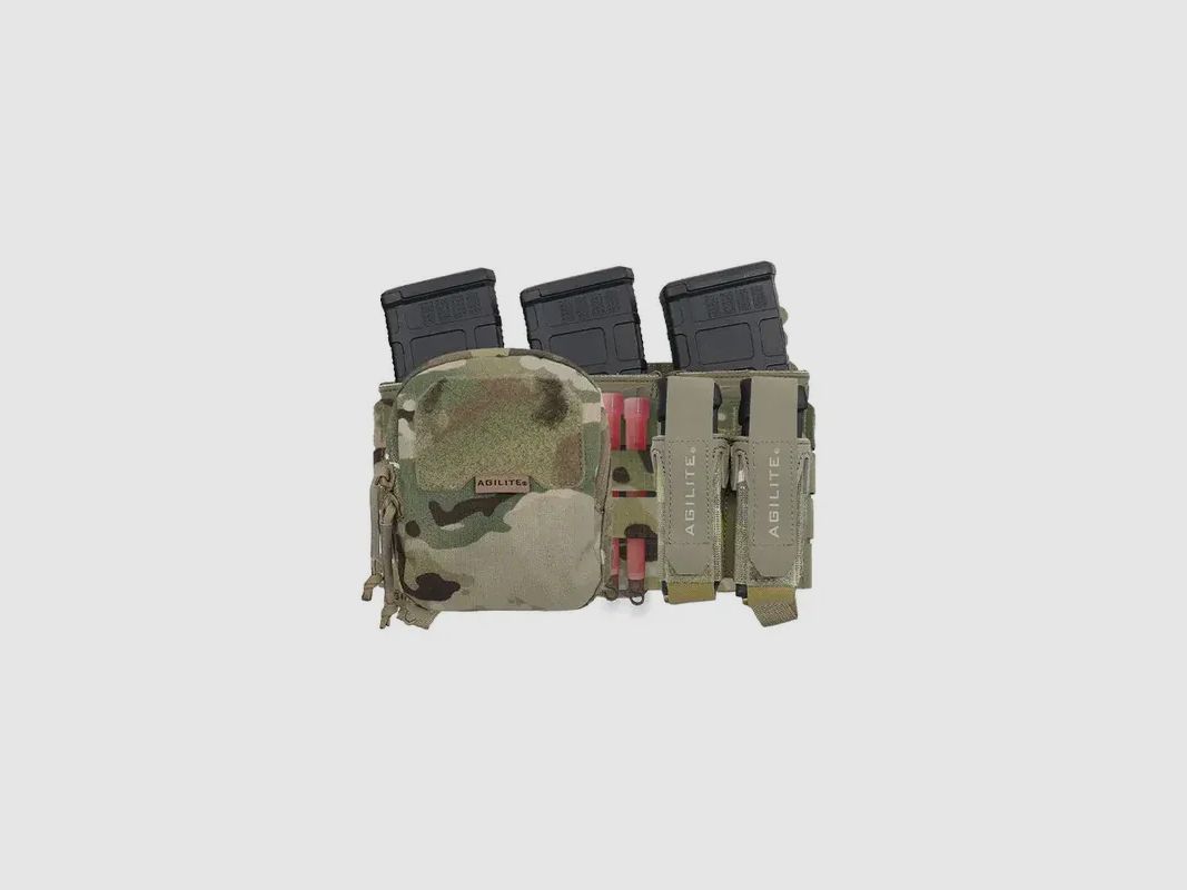 Pincer Placard 2nd Layer MOLLE (Multicam) Agilite, image 3 sur 5