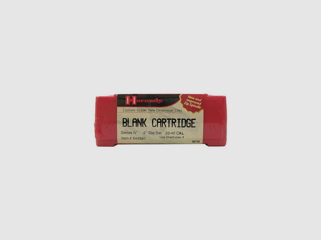 WERKZEUGSET 2P HORNADY Kal.22-45 BLANKPATRONEN