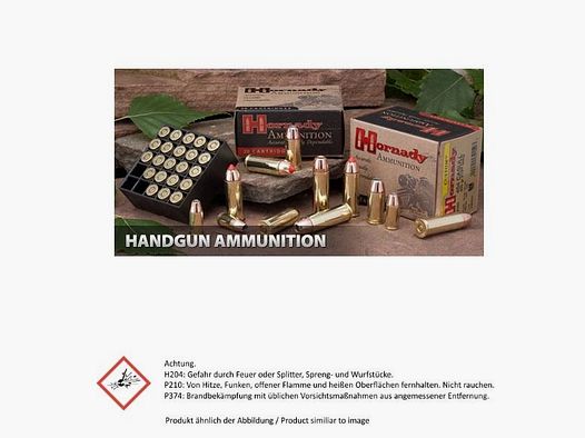 HORNADY Pistolenmunition 9mmLuger JHP Critical Defense 25 Stk Fangschuss 115grs