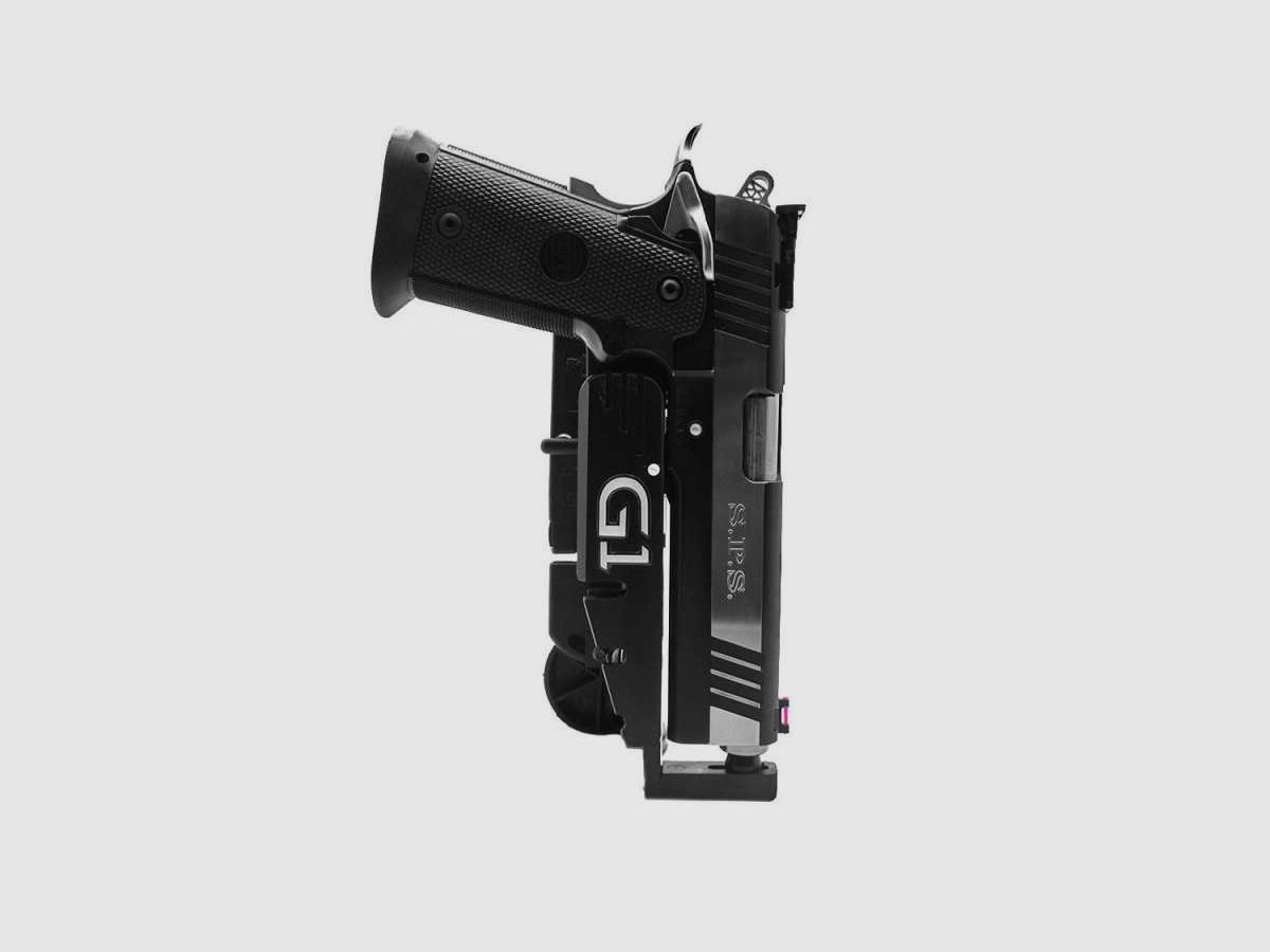 GHOST The One Evo Holster, Nero, Versione manuale: Mancino, Modello pistola: Beretta APX, immagine 3 di 3