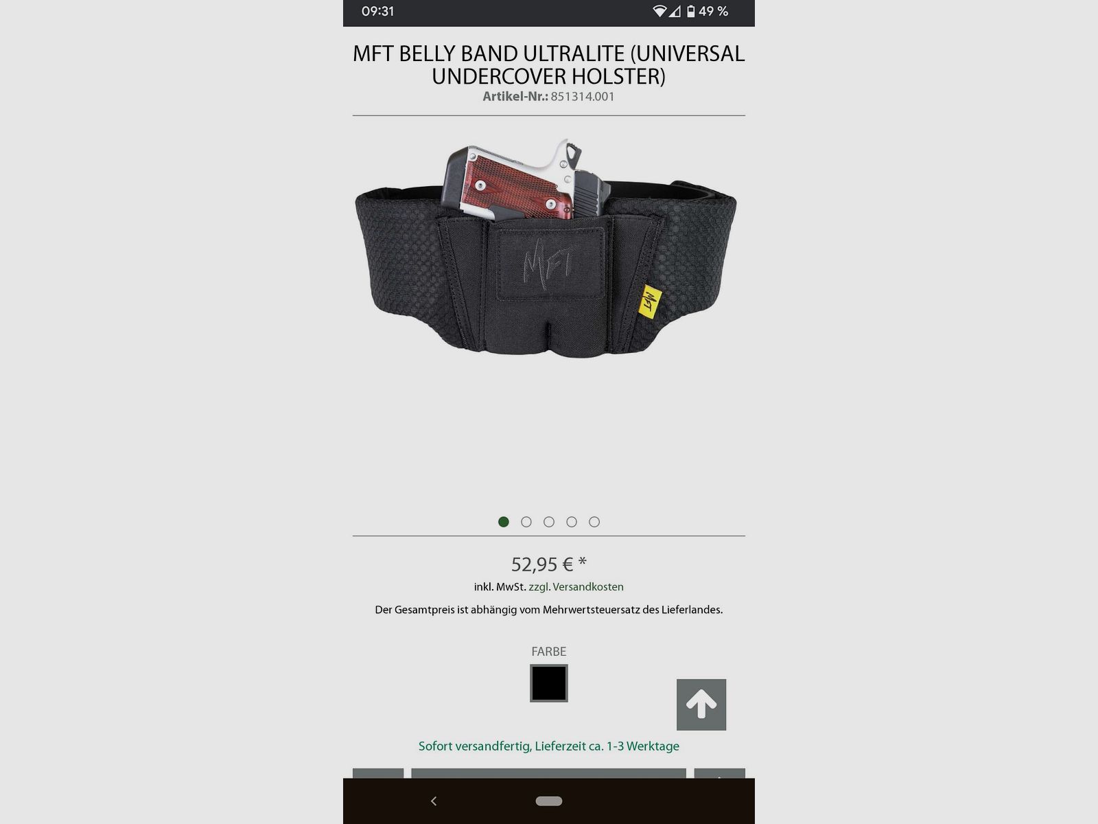 Universal Undercover Holster