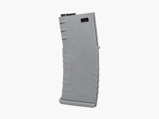 120rds 'H-Mag' AR Midcap Magazin, Polymer, grau