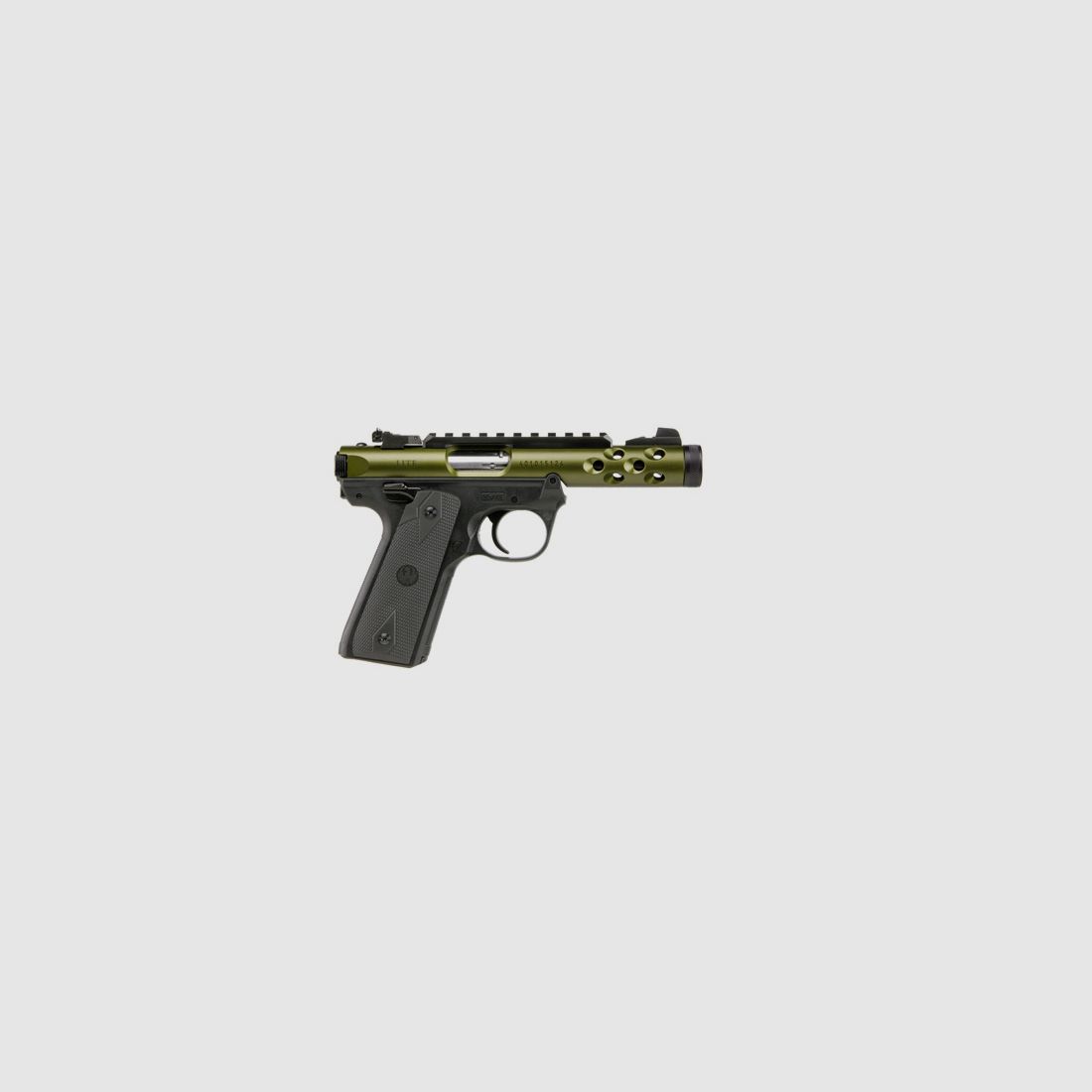 Ruger Mark IV 22/45 Lite .22 LR, 4.40" 1/2"x28, Picatinny, adjustable rear sight, OD Green