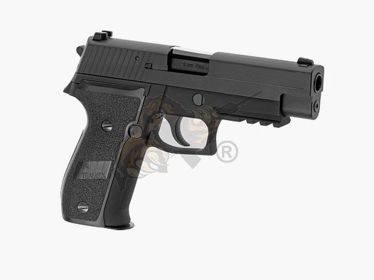 WE F226 Mk25 Navy Seals Full Metal Schwarz GBB -F-