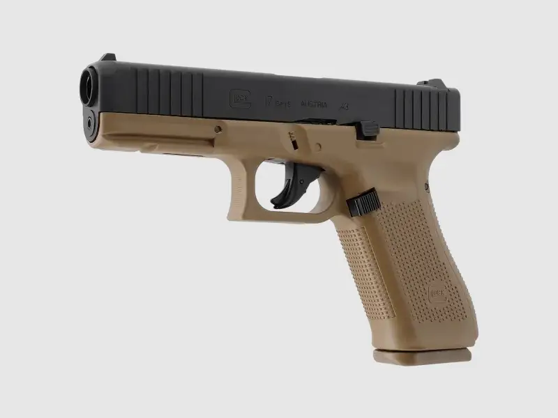 Pistola Glock 17 Gen5 PaintBall T4E Coyote - Cal. 43, imagen 4 de 6