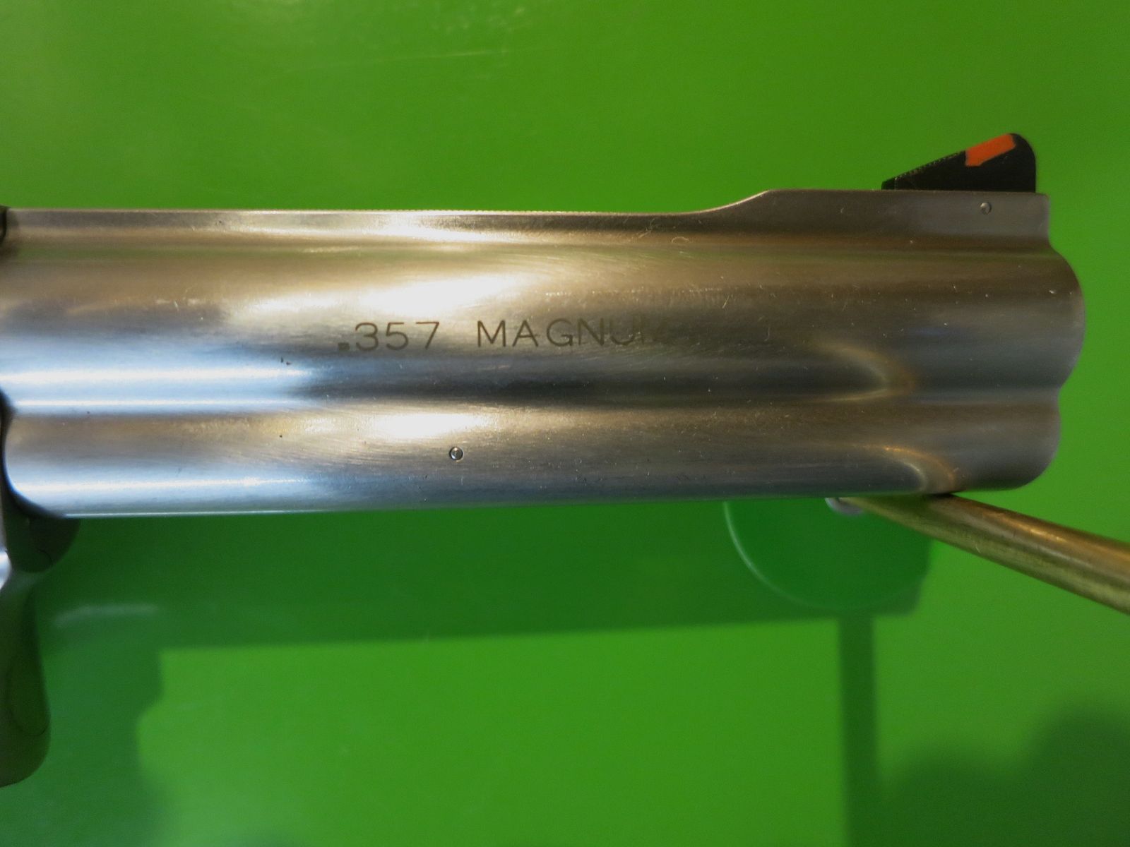 Smith&Wesson Mod. 627-0, WISCHO Target-Champion, .357 Magnum, 5,5" Lauf, stainless   #64-