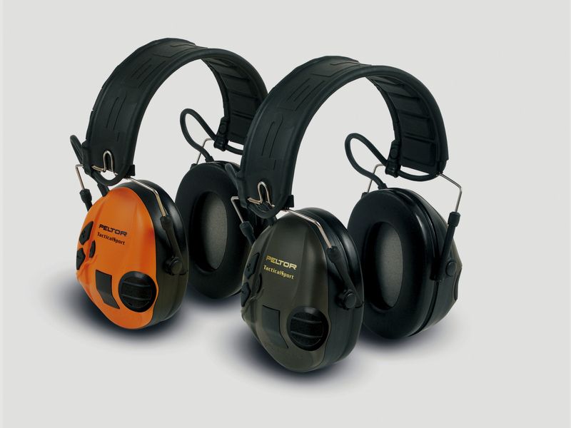 PELTOR M3 Gehrschutz "Sport-TAC" -GN/ORANGE-