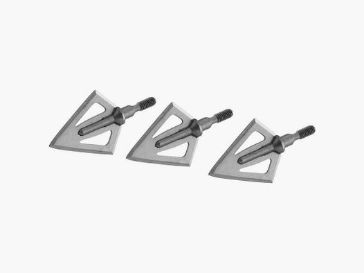 Punte di freccia Fixed Blade Broadheads Instinct 100gr - Confezione da 3 punte - Punta di freccia a lama larga 100 gr - Blister