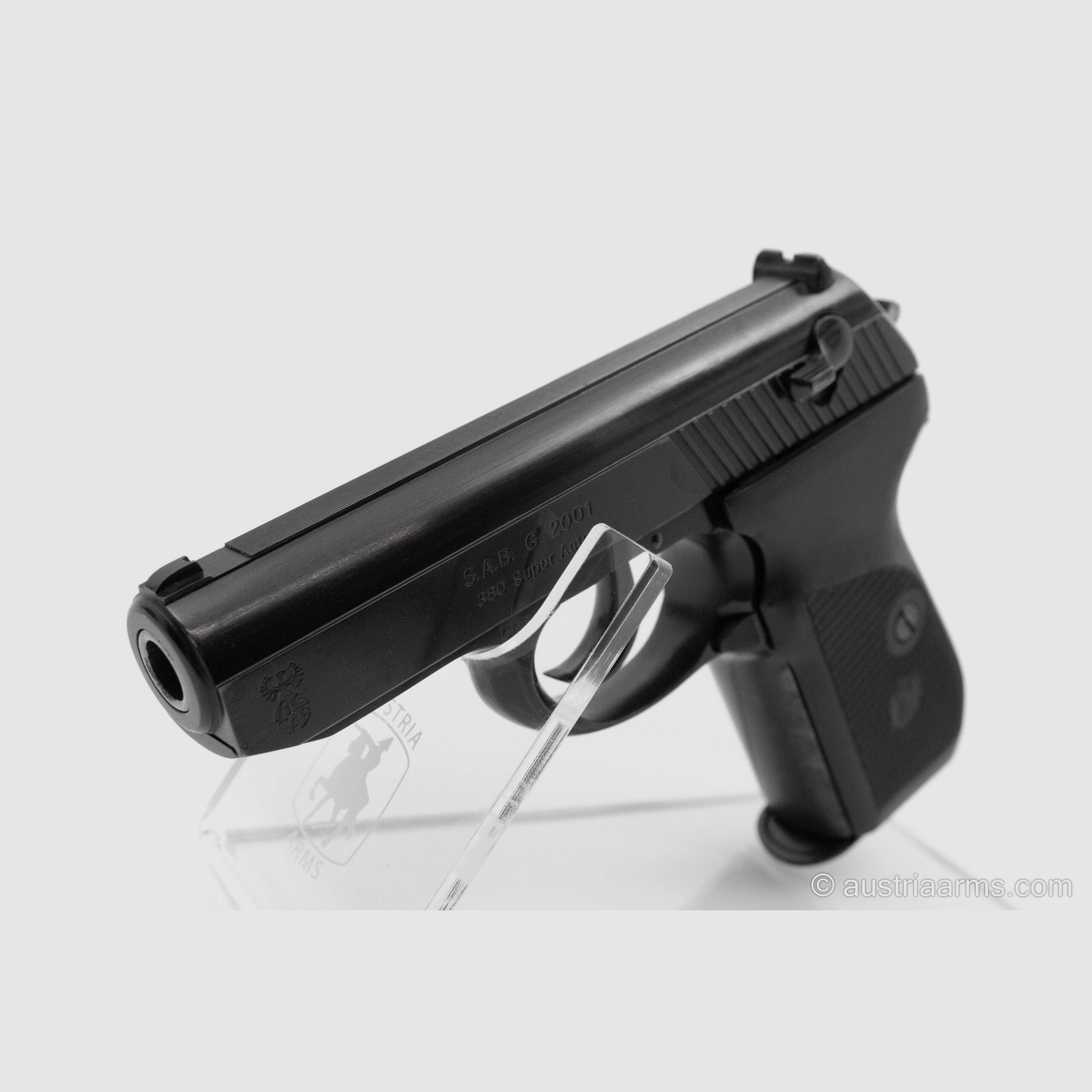 Gamba Renato S.A.B. G 2001, 9mm Browning Court, neuwertige Gebrauchtwaffe, Bild 3 von 4