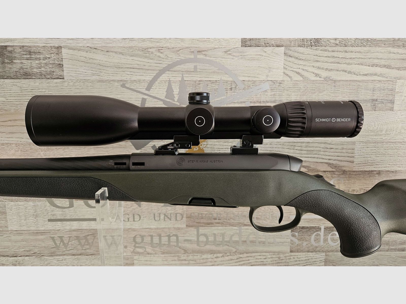 Neuware vom Fachhandel - STEYR SM12 SX Goiserer 6,5Creedmoor + Schmidt & Bender + Carbon SD