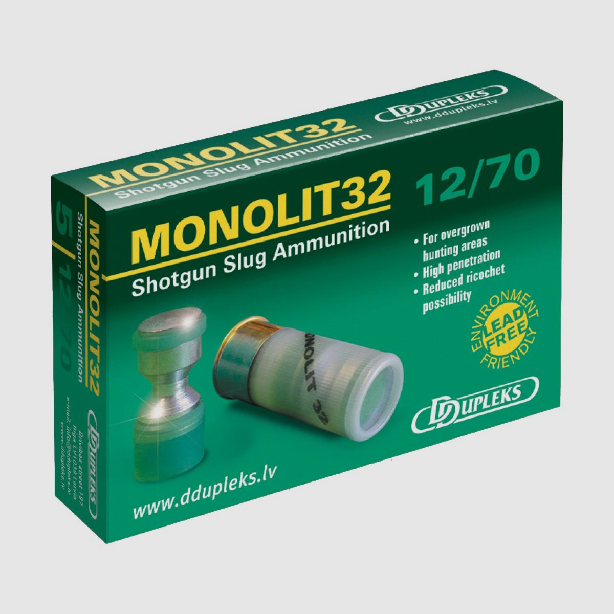 DDupleks 12/70 MONOLIT 32 32g Bleifrei