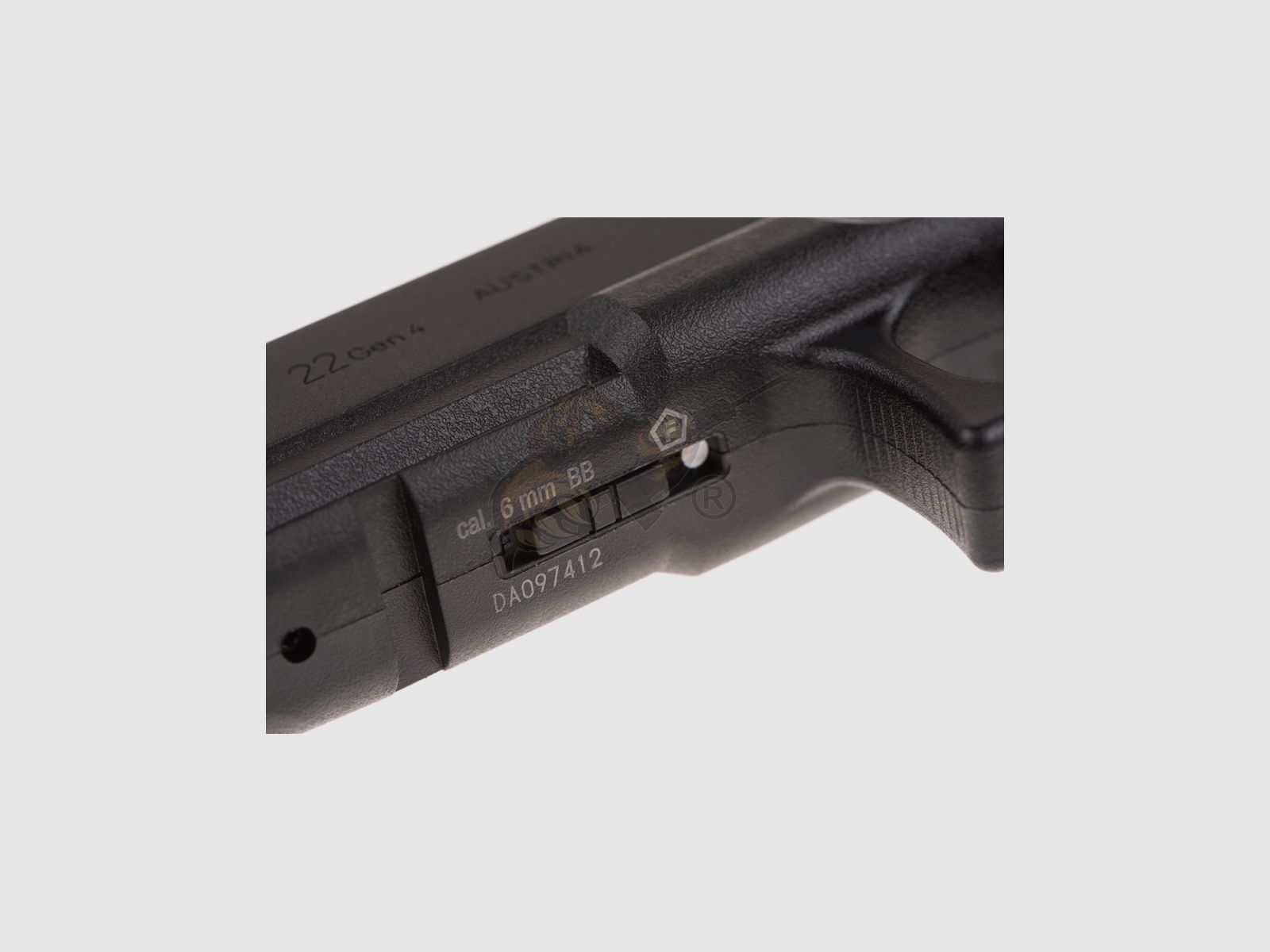 Glock 22 mit Metallschlitten CO² Schwarz - VfC