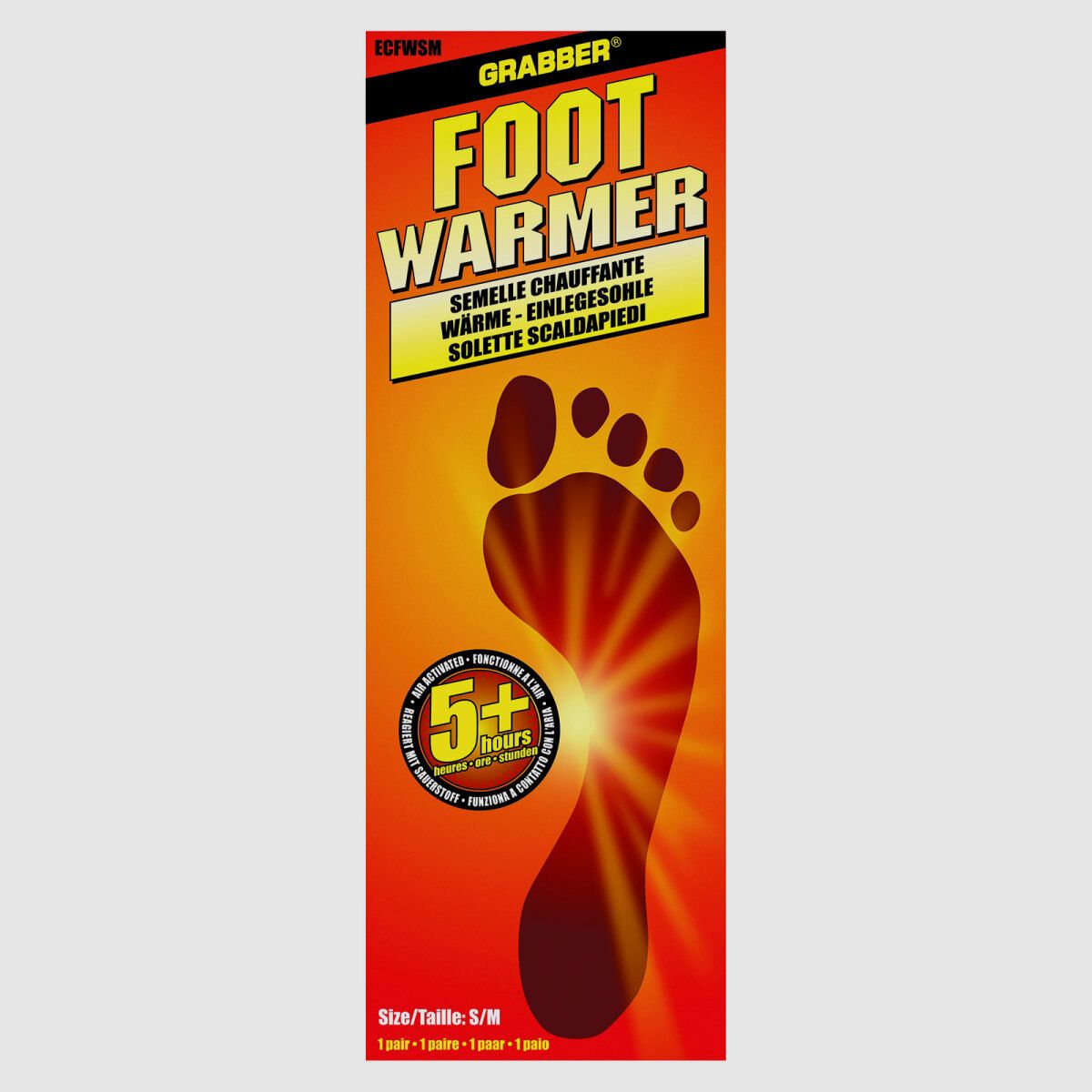 Grabber insoles S-M