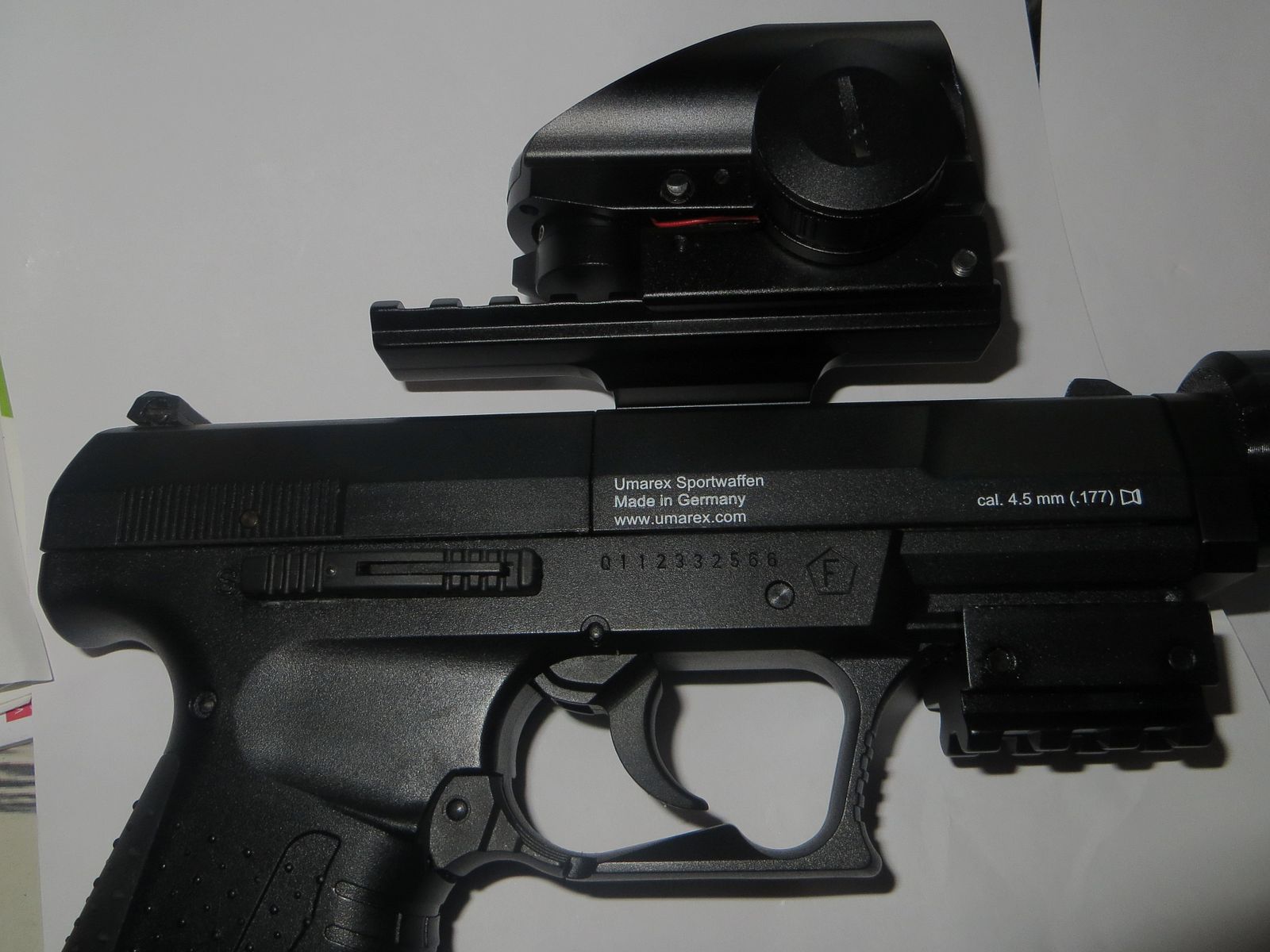 Walther CPSPORT (Baugleich Nighthawk) Mit RedDot und Moderator  (Däpferatrappe)