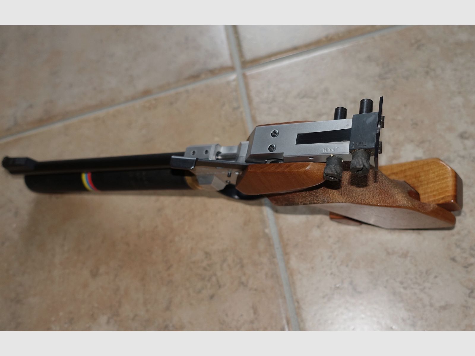 Pistola de competición Walther CP2