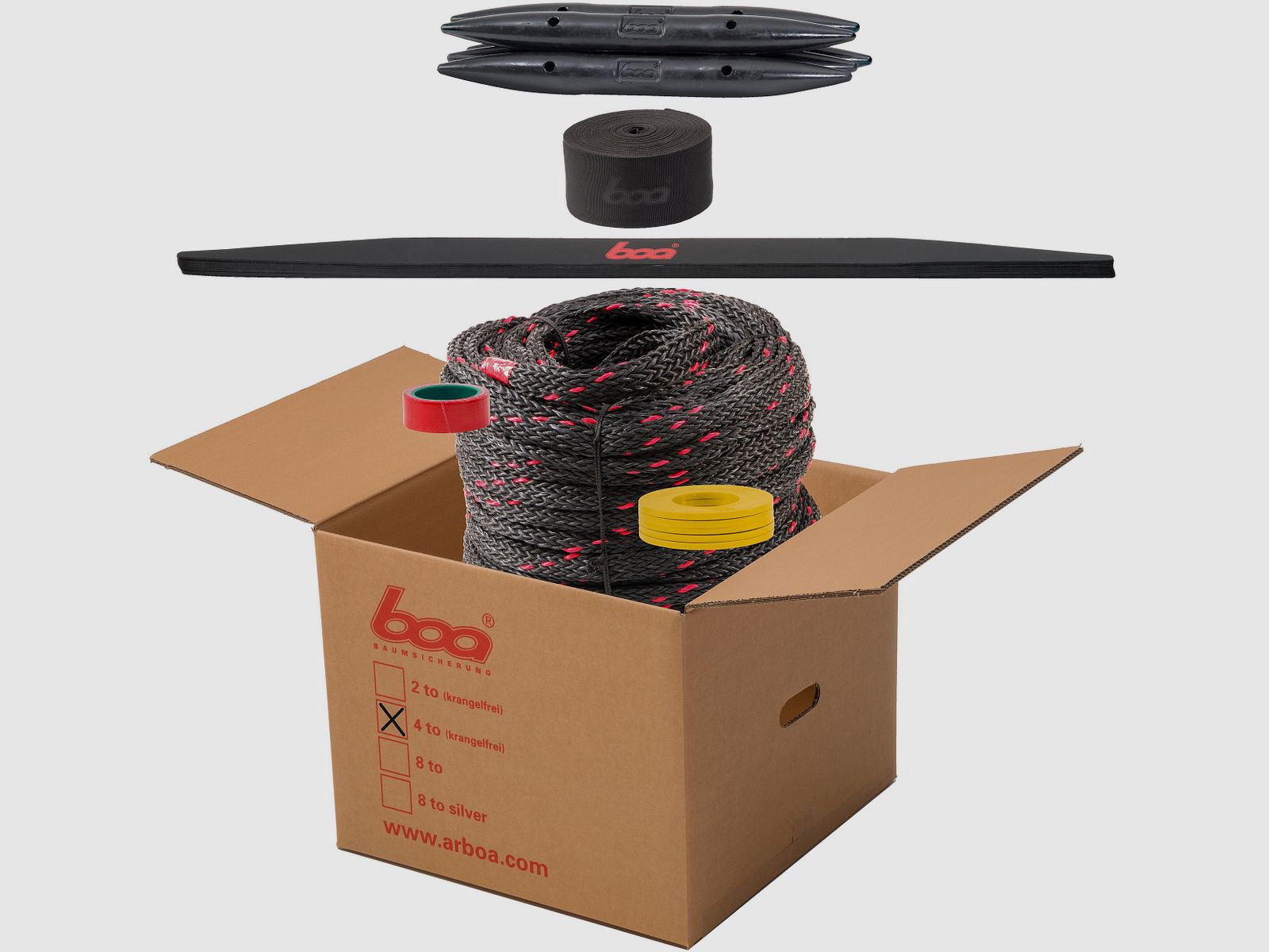 Set di sicurezza per corona Arboa Boa 4 t