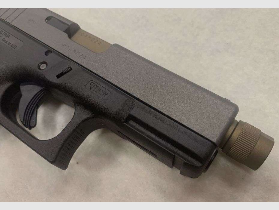 Glock 19 Gen4 FTO MOS Cerakote Duo Custom Kal.9×21, Bild 3 von 5