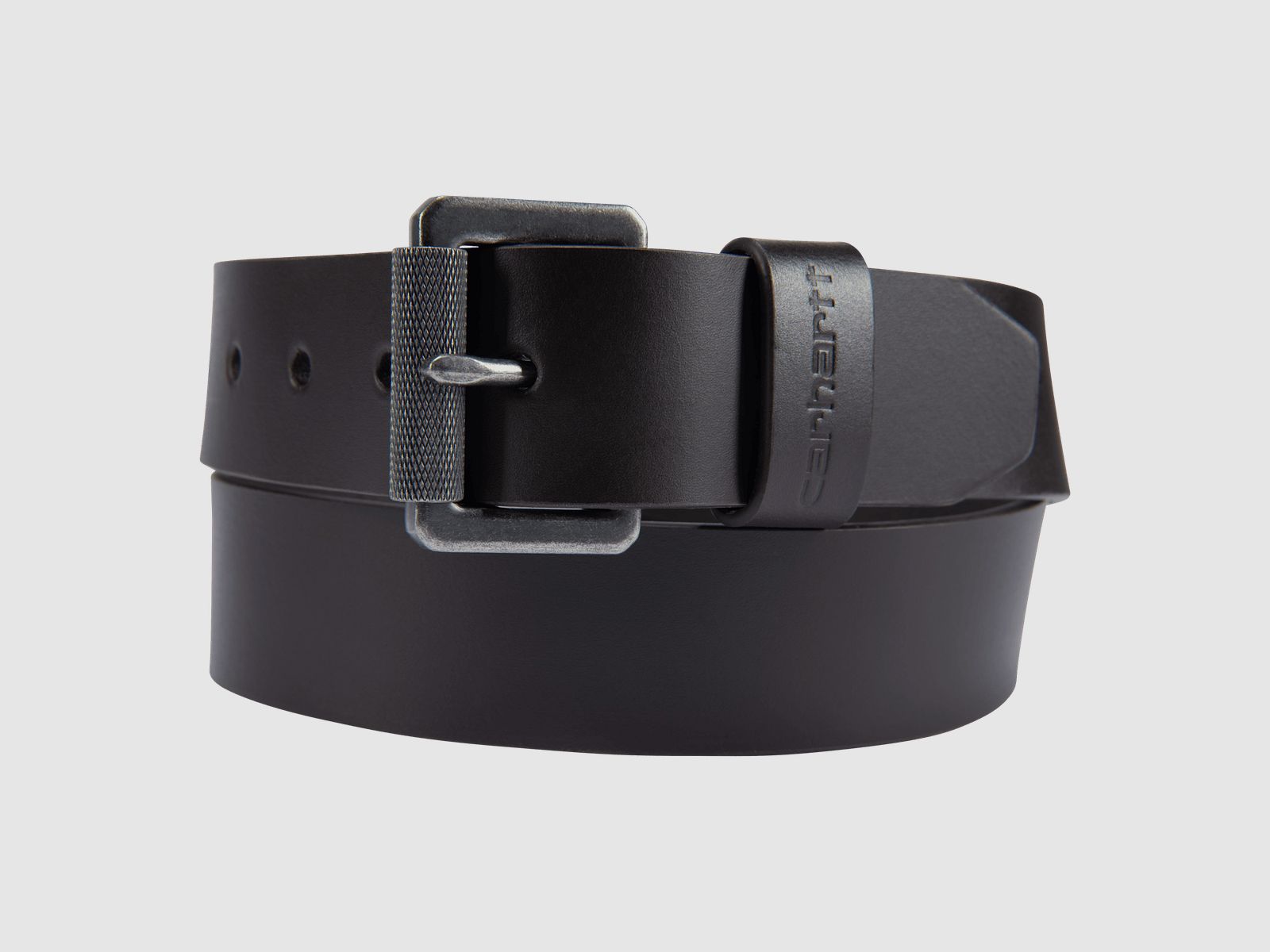 Carhartt Bridle Leather Roller Buckle Belt Mężczyźni Ciemnobrązowy 38W