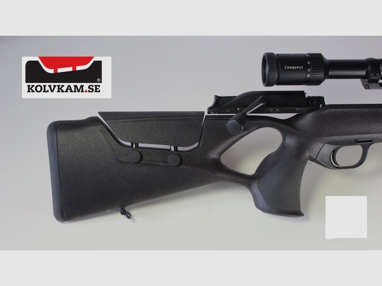 Carrillera ajustable Kolvkam Blaser R8 Proffesional Success Leather, imagen 1 de 3