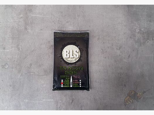 BLS Airsoft Bio Tracer BB`s 0.28g "Glow in the Dark" (3500 Stück) - Leuchtspur Grün