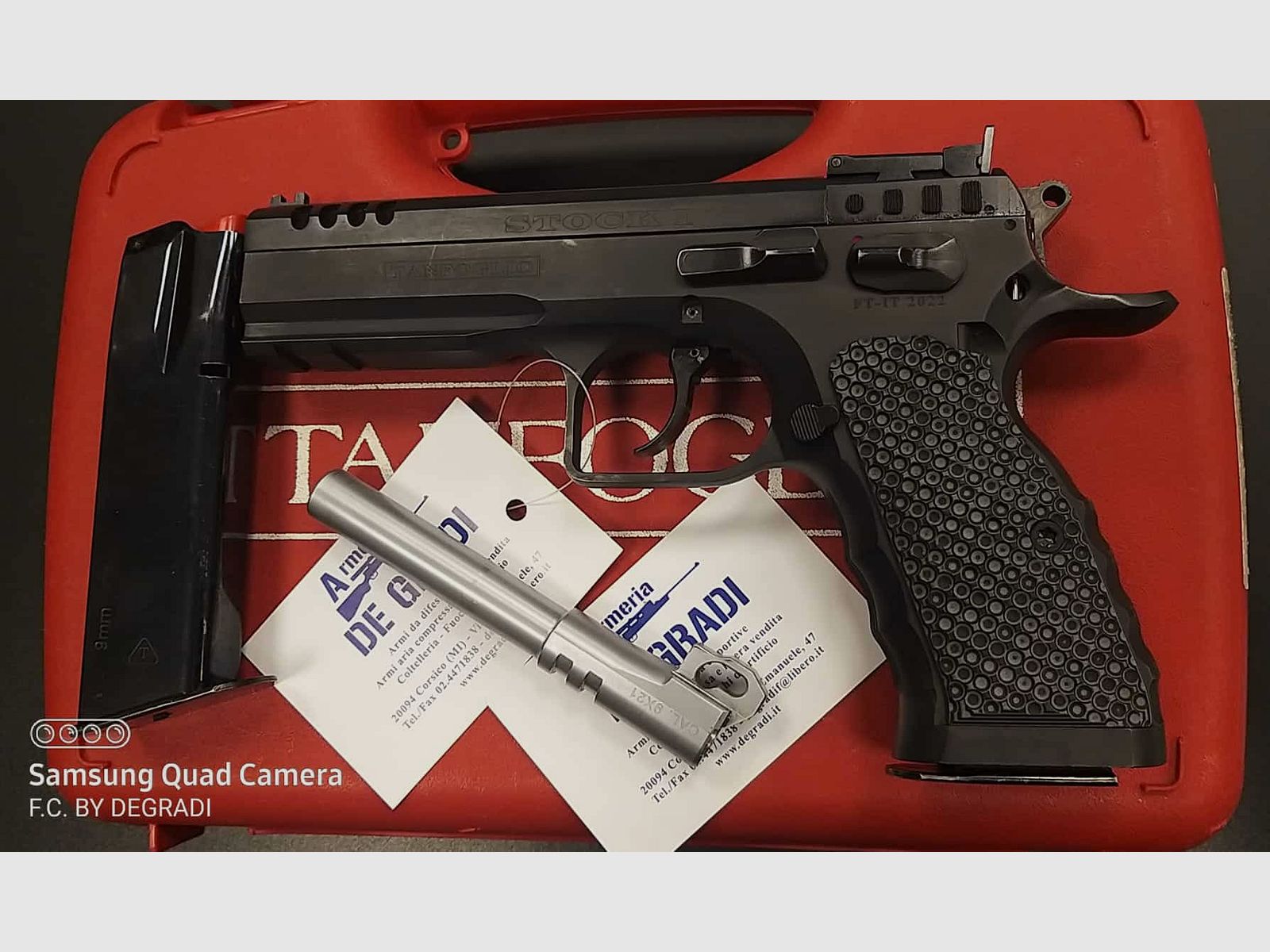 TANFOGLIO STOCK I CAL. 9X19, immagine 3 di 4