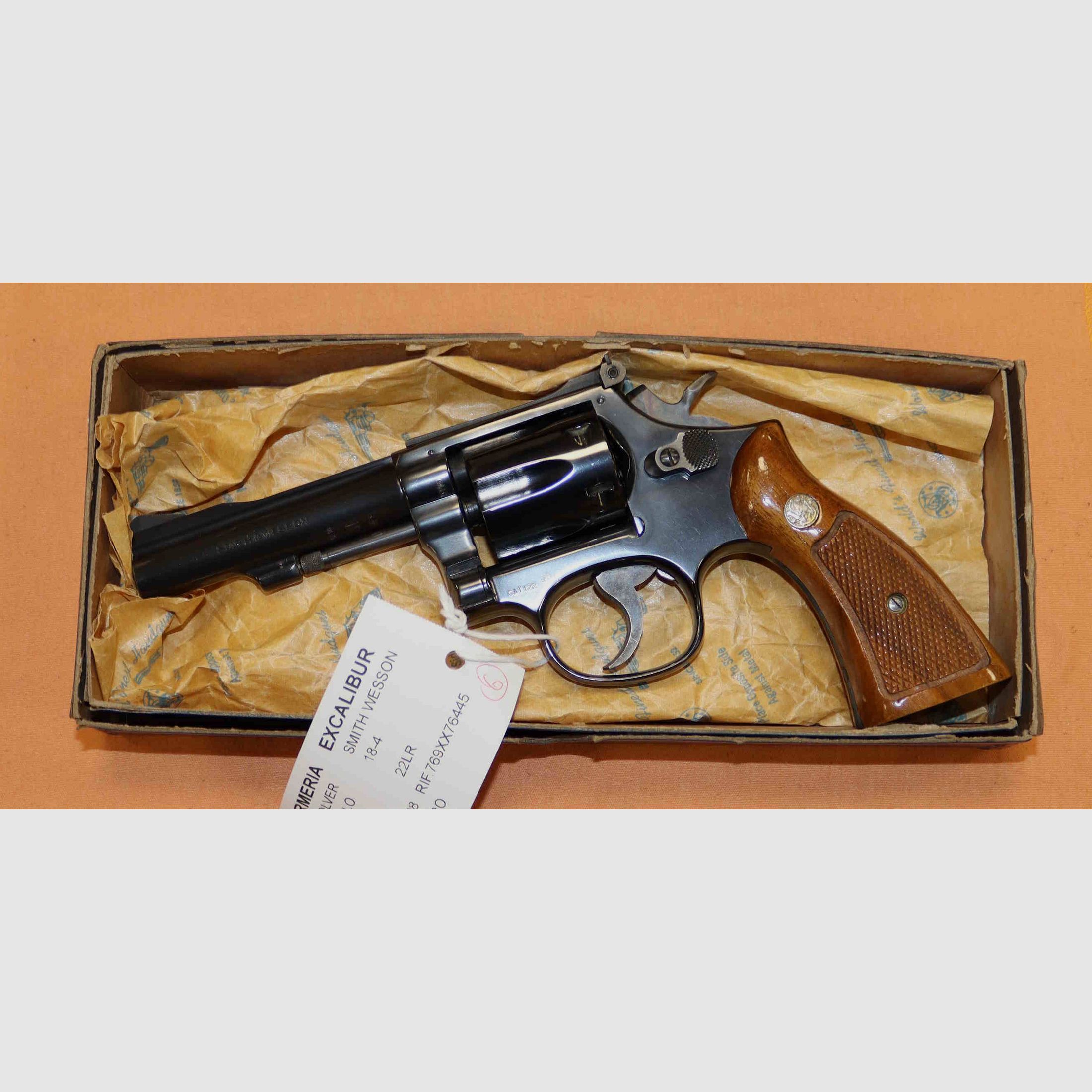 Revolver Smith & Wesson Modell 18-4 Kaliber 22LR, Bild 5 von 6