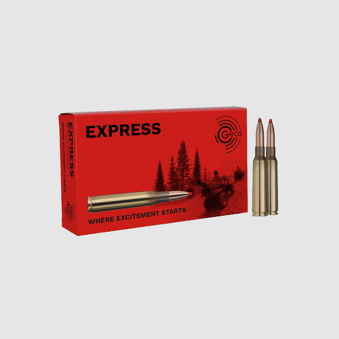 Geco 6,5×55 SE EXPRESS 9,1g/140gr – 20er
