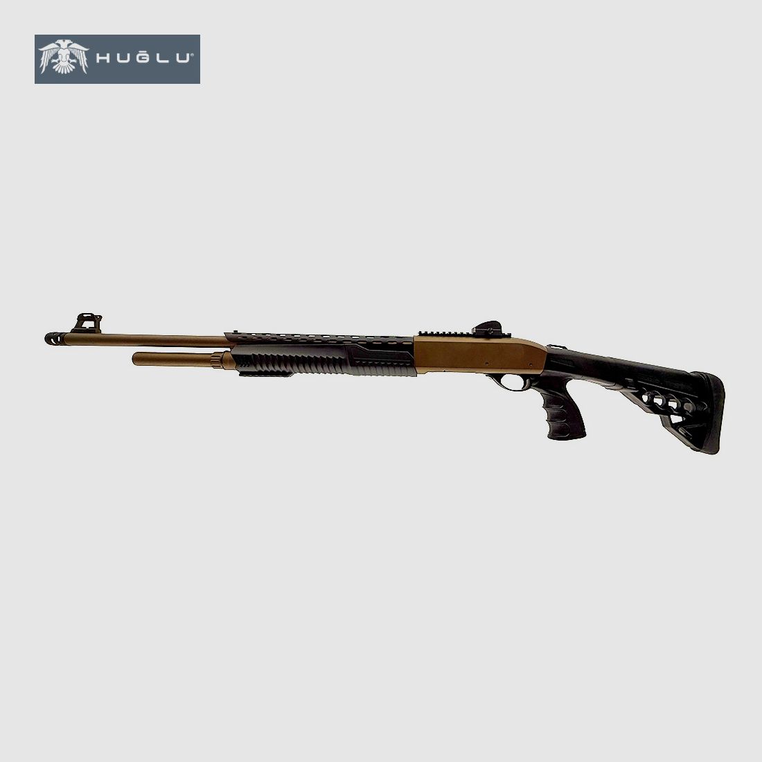 HUGLU VICTOR P-TAC TACTICAL LL 61cm/24” Cal. 12/76 Black/Bronze, image 1 of 2