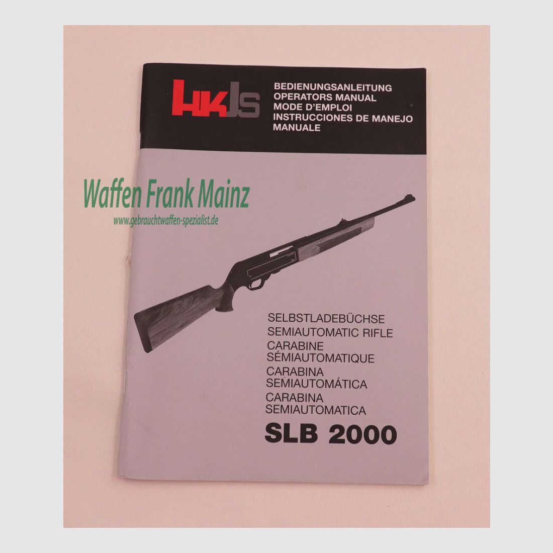 Heckler & Koch - Oberndorf Instrukcja obsługi SLB 2000