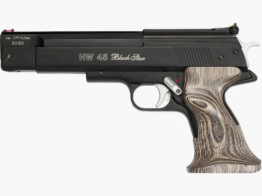 Weihrauch HW 45 Black Star pistola ad aria compressa cal. 4,5 mm diabolo
