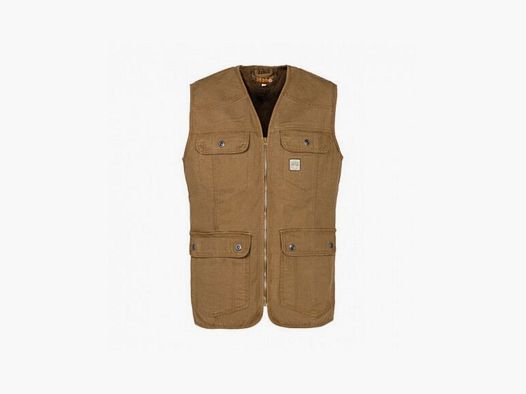 Gilet Country Idaho Brązowy