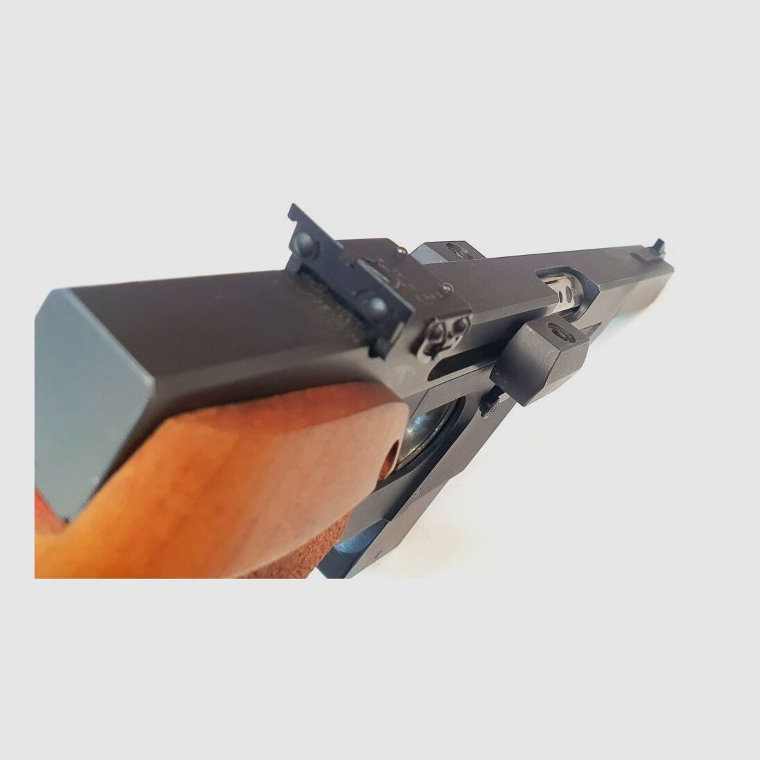 Carl Walther Waffenfabrik Ulm Halbautomatisch Match-/ Soprtpistole Walther GSP - .32S&WLong Wadcutter, Bild 4 von 10