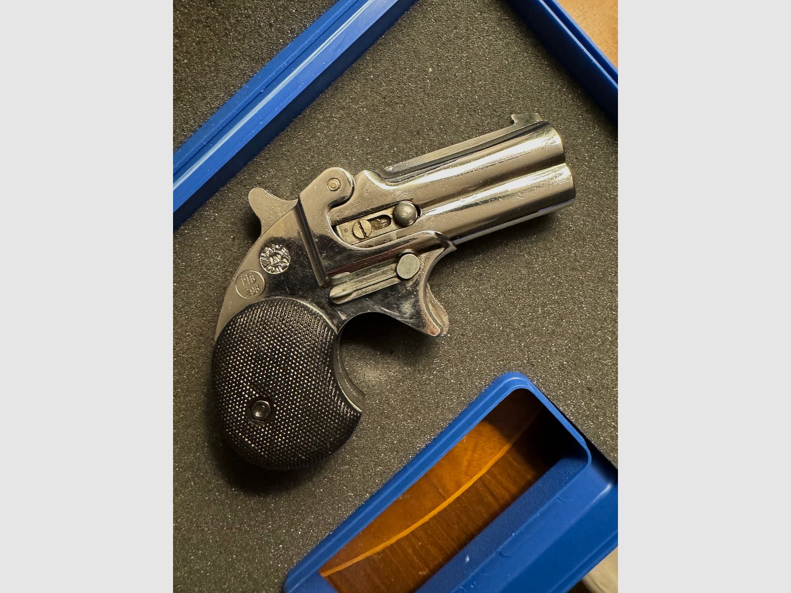 Umarex 6mm Flobert Derringer Chrome Sammler!