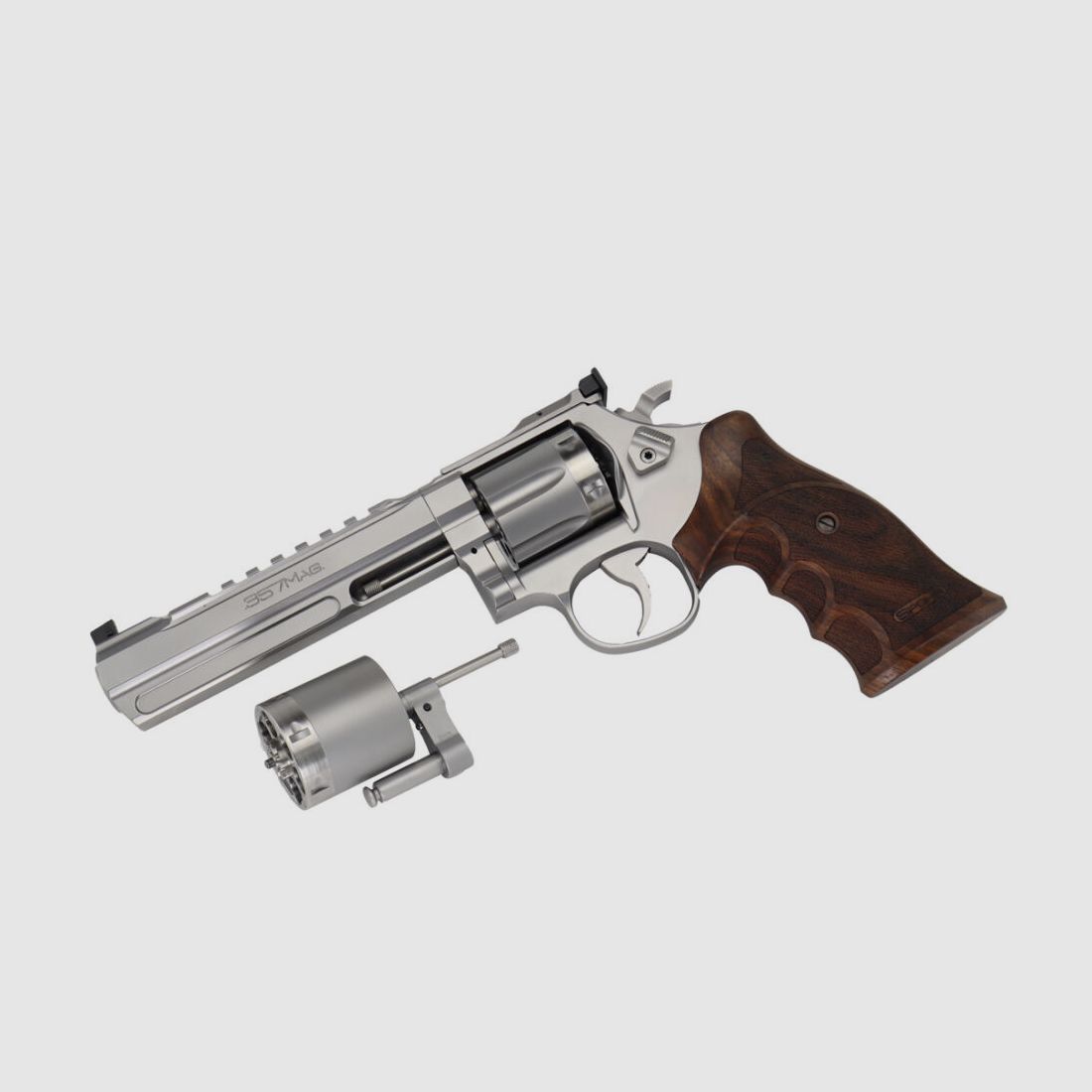 SPOHR 286 Competition Stainless 6" Revolver mit Wechseltrommel Made in Germany 6 Zoll Sportrevolver